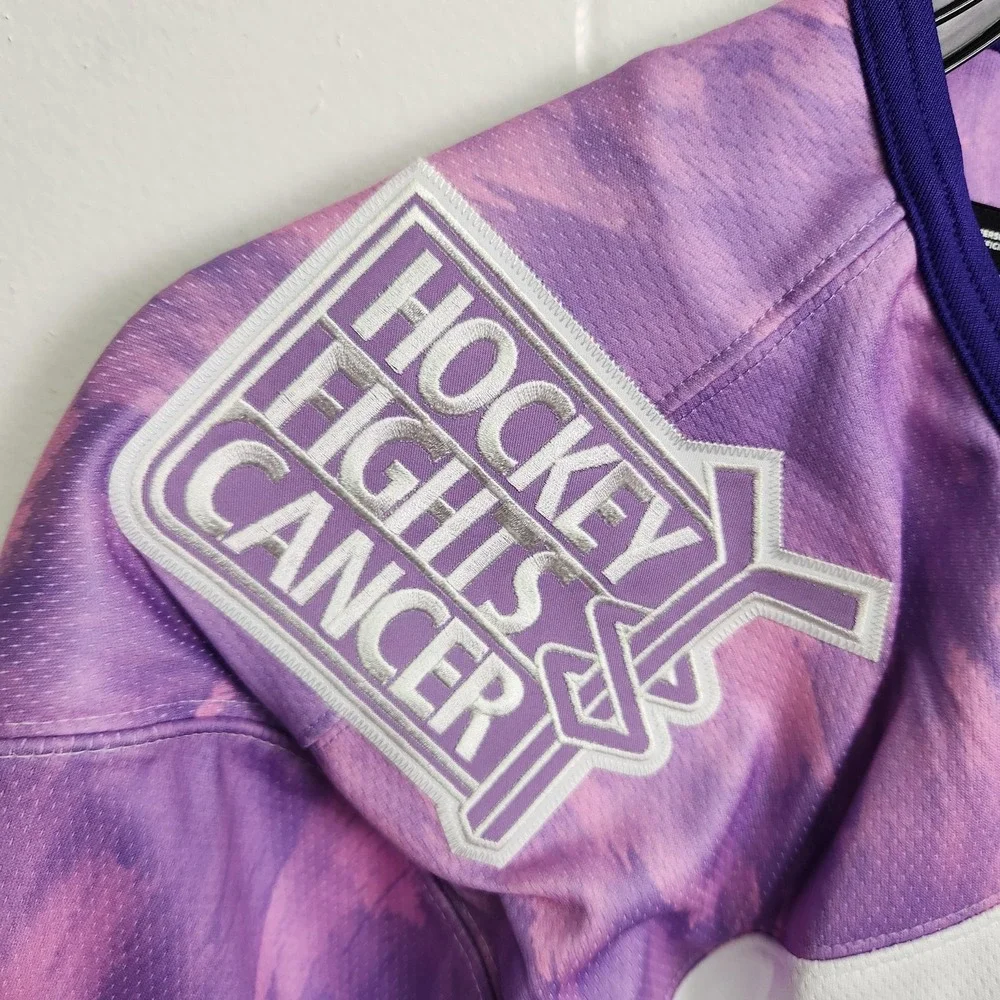 Winnipeg Jets Hockey Fight Cancer 2024 Jersey Mens XL NHL MSRP‎ $129.99